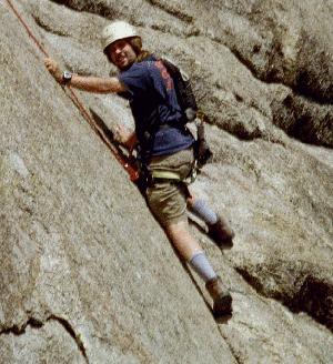 Jay Climbing